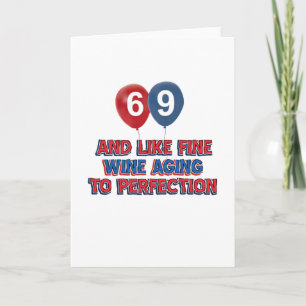 Carte Cadeaux de 69 ans