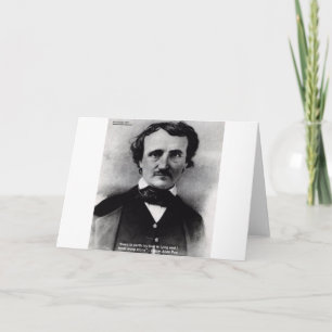 Carte Cadeaux de citation d'amour "Pleurez seul" d'Edgar