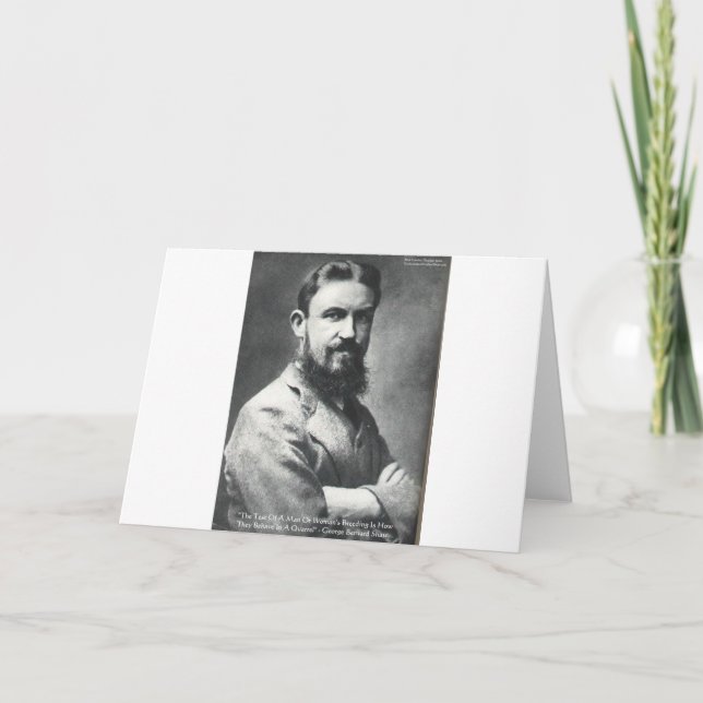 Carte Cadeaux de citations de sagesse d'élevage / querel (Devant)