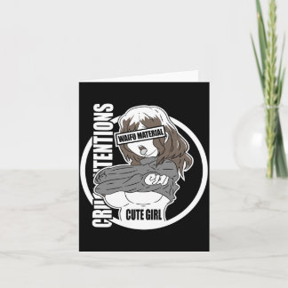 Carte Cadeaux de cosplay pour hommes kawaii anime manga