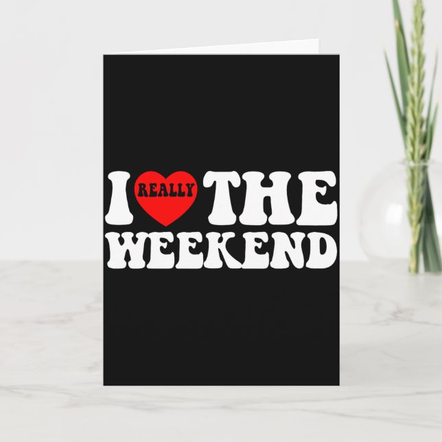 Carte Cadeaux de couple de camping drôle de week-end Je  (Devant)