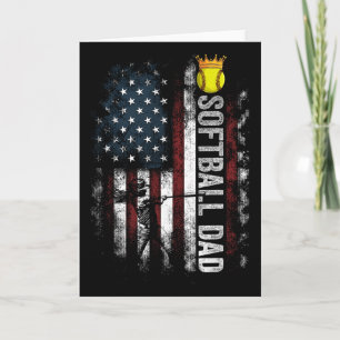 Carte Cadeaux de drapeau américain Softll pour papa homm