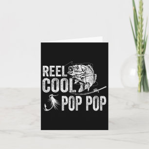 Carte Cadeaux de fête des pères de pêche super cool pour