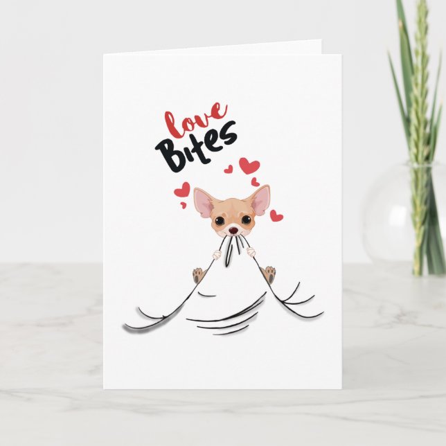 Carte Cadeaux de la Saint-Valentin Morsures d'amour de C (Devant)