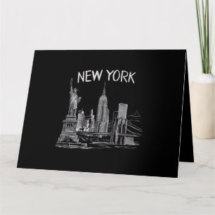 Carte Cadeaux de New York pour hommes femmes NY Ville Vi