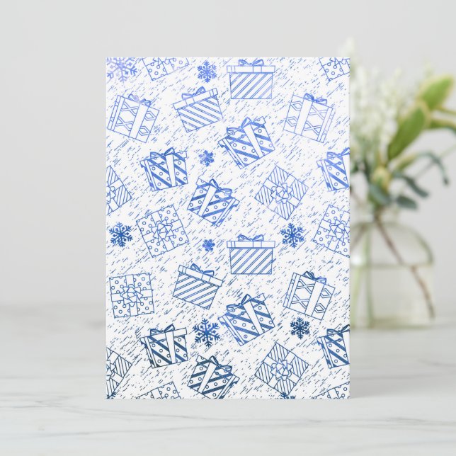 Carte Cadeaux de Noël 6 (Debout devant)