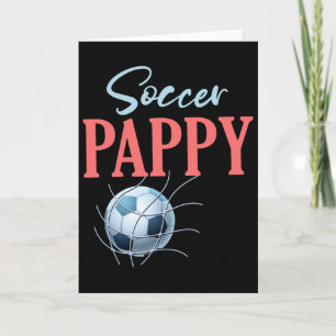 Carte Cadeaux de papa de football pour les fans de footb