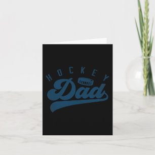 Carte Cadeaux de papa de hockey pour la fête des pères