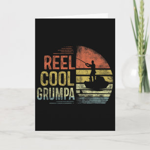 Carte Cadeaux de pêche vraiment cool Grumpa Anniversaire
