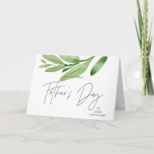 Carte Cadeaux de première Fête des pères pour nouveau pa