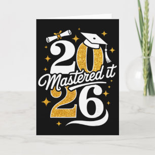 Carte Cadeaux de remise des diplômes de la promotion 202