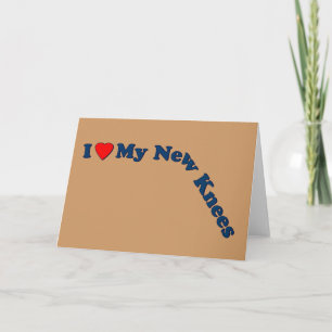 Carte Cadeaux de remplacement de genou double   Bien se