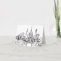 Cadeaux de vacances du Nouvel An à New York Souven