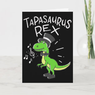 Carte Cadeaux drôles de danse à claquettes pour danseurs