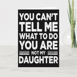 Carte Cadeaux Drôles de Papa pour Hommes de Fille Pères