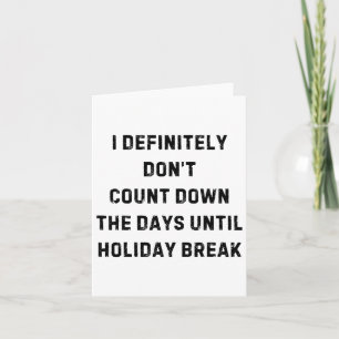 Carte Cadeaux Drôles De Rentree Scolaire Pour Enseignant