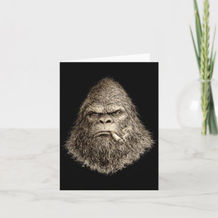 Carte Cadeaux drôles de style Vintage Bigfoot Street Y2K