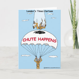 Carte Cadeaux drôles et objets de collection Chute Happe