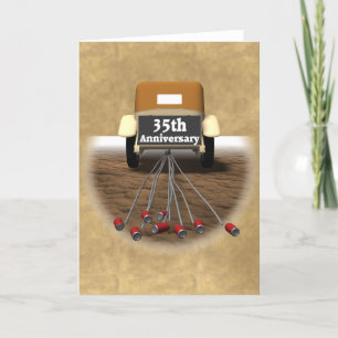 Carte Cadeaux du 35e anniversaire du Mariage