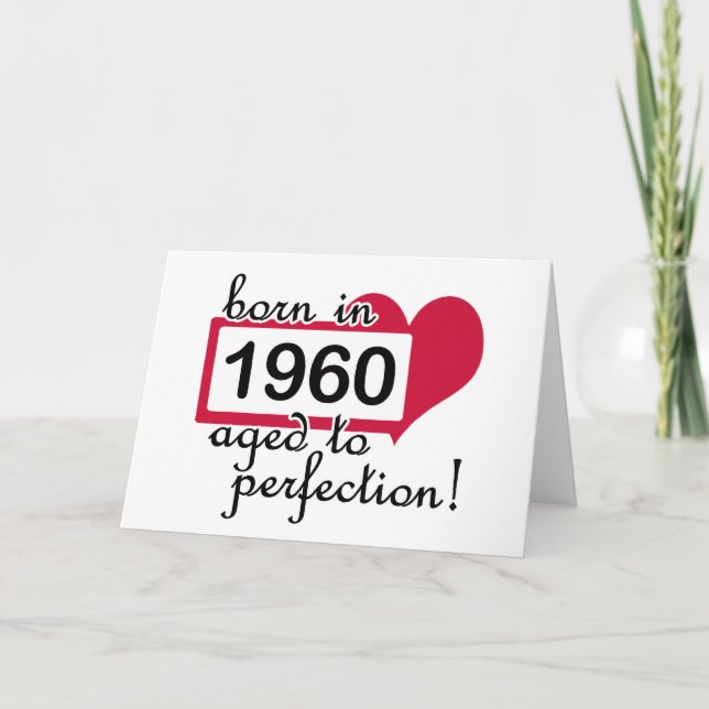 Carte Cadeaux du 50e anniversaire, 1960 (Devant)