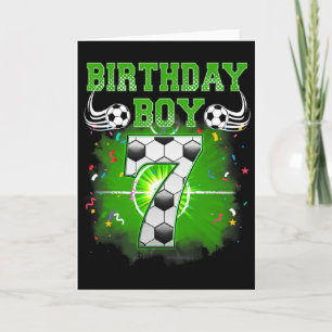 Carte Cadeaux garçon 7 ans pour fan de foot 7 ans