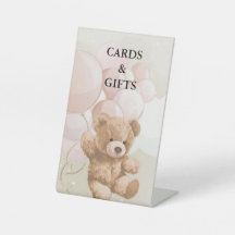 Carte & Cadeaux Panneau Piédestal