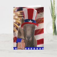 CADEAUX PATRIOTIQUES de CHÈVRE 4 juillet