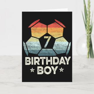 Carte Cadeaux pour footballeur de 7 ans Garçon 7 ans