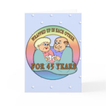 Cadeaux pour les 45 ans de mariage