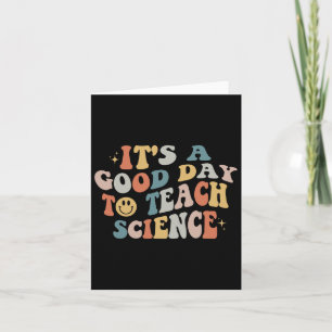 Carte Cadeaux pour professeur de sciences C'est une bonn