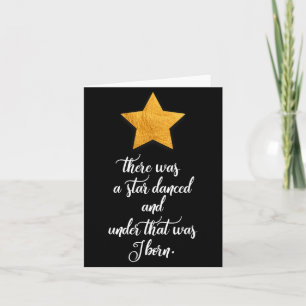 Carte Cadeaux Shakespeare T-shirt citations de dictons d