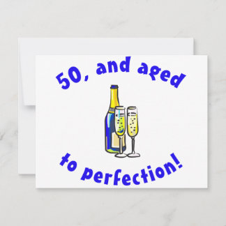Carte Cadeaux vintages de bagage de 50e anniversaire