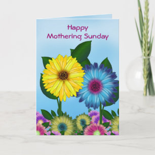 Carte Cadre photo de la Fleur du Printemps pour la Mère 