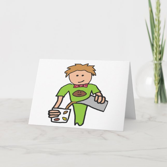 Carte Café Barista (Devant)