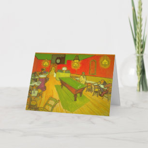 Carte Café de nuit par Vincent van Gogh