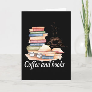 Carte Café et livres