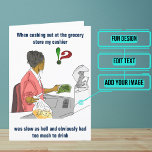 Carte Caisse Funny Anniversaire<br><div class="desc">Vous cherchez la carte parfaite pour cet ami de caissier intelligent, et vous voulez leur donner un bon rire? Ne cherchez plus . A l'extérieur comme à l'intérieur nous avons écrit juste le bon message pour parler au moment ; mais juste en coque il a besoin de quelque chose de personnel,...</div>