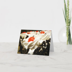 Carte Cake de Black Forest