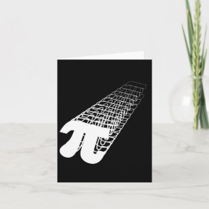 Carte Calcul de géométrie de jour Pi Trigonometry Study