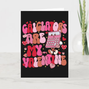 Carte Calculatrices Drôles Sont Mon Prof De Maths Valent