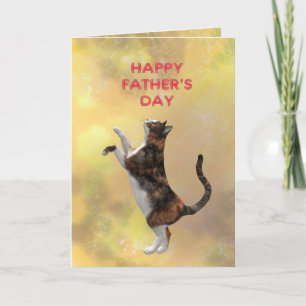Carte Calico chat et Fête des pères