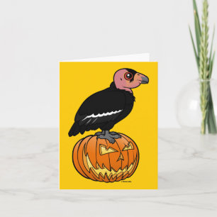 Carte Californie Condor Halloween