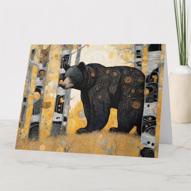 Carte Calin d'ours mignon pour vous (Devant)