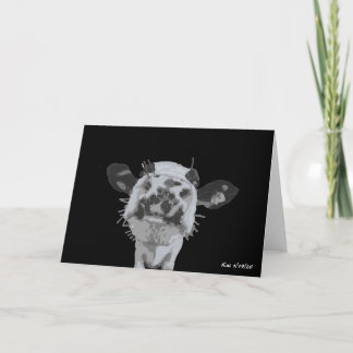 Carte Câlins de museau, Animal