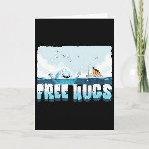 Carte Câlins Gratuits Drôle Iceberg Bateau de Croisière