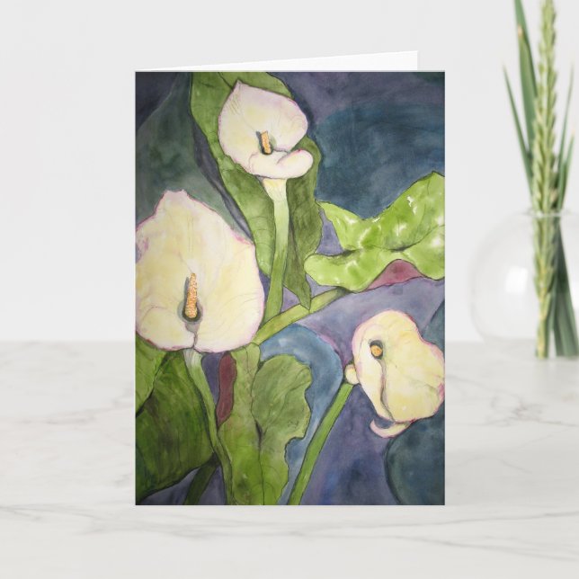 Carte Calla Lillies (Devant)