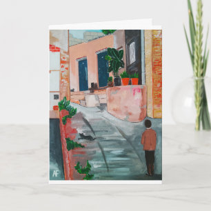 Carte Calle Del San Miguel Peinture d'Alfred Fox