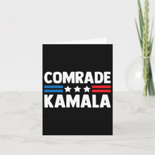 Carte Camarade Kamala Anti Kamala Harris