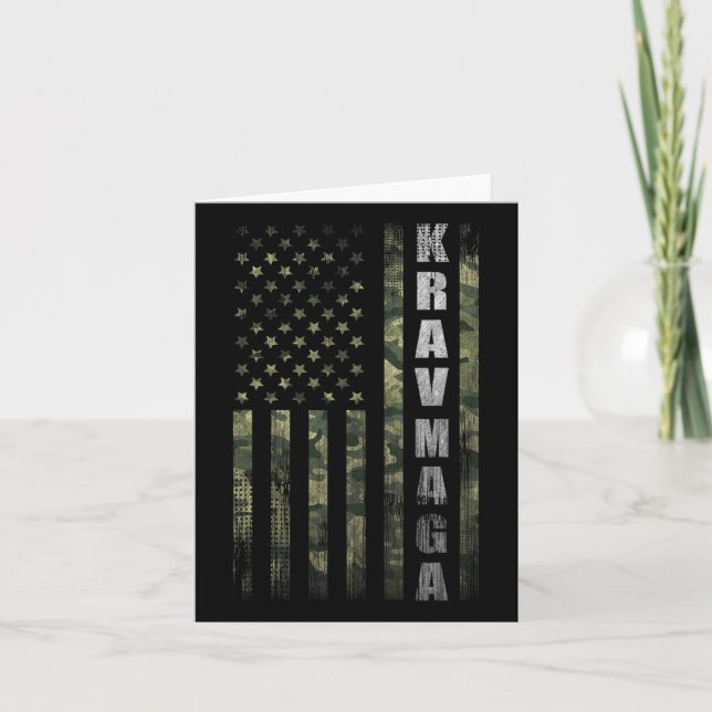 Carte Caméra Drapeau Américain Kagera Mega Vintage (Devant)