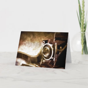 Carte caméra vintage